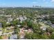 Aerial view of the home's location near the city skyline at 1400 23Rd S Ave, St Petersburg, FL 33705