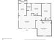 Detailed floor plan of the home layout showcasing room dimensions at 1608 E Linden Ave, Tampa, FL 33604