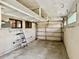 A spacious two car garage ready for a car and storage at 17595 1St E St, Redington Shores, FL 33708