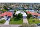 Waterfront home boasting a manicured lawn, lush landscaping, and a private boat dock at 1960 Montana Ne Ave, St Petersburg, FL 33703