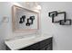 Bright bathroom with a marble countertop and modern fixtures at 1960 Montana Ne Ave, St Petersburg, FL 33703