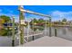 Dock featuring a boat lift with canal view at 1960 Montana Ne Ave, St Petersburg, FL 33703