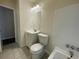 Bathroom featuring tiled floors and a tub with shower at 206 Circle Hill Dr, Brandon, FL 33510