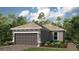 Charming single-story home features a two-car garage, landscaped front yard, and a neutral color palette at 29524 Zupetta Ln, Wesley Chapel, FL 33543