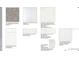 Selection of coordinated interior finishes and flooring options at 29524 Zupetta Ln, Wesley Chapel, FL 33543