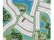 Community plot map highlighting lot locations, wetland preserves, and resort amenity location at 29524 Zupetta Ln, Wesley Chapel, FL 33543