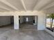 View of the interior with brick fireplace and access to the outdoor living at 3000 58Th S Ave, St Petersburg, FL 33712
