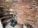 Brick storage area with shelves and space for tools at 3000 58Th S Ave, St Petersburg, FL 33712