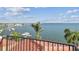 Stunning waterfront view from the balcony, showcasing the tranquil waters and boat docks at 5810 Mariner St, Tampa, FL 33609
