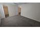 Bedroom with neutral walls, carpet flooring, closet and ceiling fan at 6213 Crickethollow Dr, Riverview, FL 33578