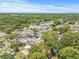 Residential area showcasing lush tree coverage with private pools at 6607 Larimer Dr, Tampa, FL 33615