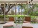 Enjoy the picturesque views from the comfort of this screened-in patio at 7216 N Mobley Rd, Odessa, FL 33556