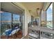 Outdoor balcony providing seating and view of the waterfront for relaxation and enjoyment at 7922 Sailboat Key S Blvd # 608, South Pasadena, FL 33707
