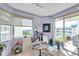 Cozy dining area with large windows providing lots of natural light and views of the city and intercoastal waters at 7922 Sailboat Key S Blvd # 608, South Pasadena, FL 33707