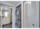 Conveniently located stackable washer and dryer, accessible from the hallway at 7922 Sailboat Key S Blvd # 608, South Pasadena, FL 33707