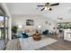 Bright and airy living room seamlessly connected to the dining and kitchen areas at 824 35Th Avenue W Dr, Palmetto, FL 34221