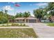 Charming one-story home with manicured lawn and a prominent American flag at 9981 58Th N St, Pinellas Park, FL 33782