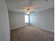 Bedroom featuring carpet flooring, ceiling fan, and natural light from window at 1022 Oliveto Verdi Ct, Brandon, FL 33511