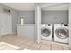 Spacious laundry room with new washer and dryer hookups at 108 E Morgan St, Brandon, FL 33510