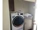 A laundry area with a modern washer and dryer at 1100 Union S St, St Petersburg, FL 33712
