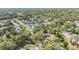 Beautiful aerial view of a residential area with lush trees, showcasing a desirable community at 1103 Old Mill Pond Rd, Palm Harbor, FL 34683