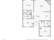 Detailed floor plan showcasing the layout of bedrooms, bathrooms, living spaces, and kitchen, emphasizing spaciousness and design at 1103 Old Mill Pond Rd, Palm Harbor, FL 34683