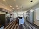 Kitchen island with granite countertops and stainless steel appliances at 12349 Wasatch Ct, New Port Richey, FL 34654