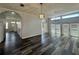 Living room with doors and windows for great natural light at 12349 Wasatch Ct, New Port Richey, FL 34654