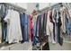 Walk-in closet with ample hanging space and built-in storage solutions at 2234 Lennox Dale Ln, Brandon, FL 33510