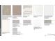 Selection of interior design materials showing tile, carpet, and countertop samples for home customization at 29825 Imperati Blvd, Wesley Chapel, FL 33543