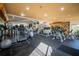 Interior view of the fitness center featuring a variety of workout machines at 29903 Baywood Ln, Wesley Chapel, FL 33543