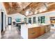 Well-appointed kitchen features a central island, modern appliances, and open layout at 3440 Crenshaw Lake Rd, Lutz, FL 33548