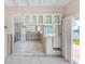 Open kitchen with a view to the water at 365 La Hacienda Dr, Indian Rocks Beach, FL 33785