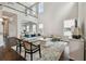 Living room featuring high ceilings and natural light at 4206 W Sevilla St, Tampa, FL 33629