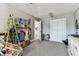 Spacious bedroom with closet and view of the front yard at 4465 56Th N Ave, St Petersburg, FL 33714
