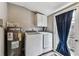 Bright laundry area with modern washer/dryer and access to the backyard at 4465 56Th N Ave, St Petersburg, FL 33714