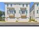 Charming townhome featuring a modern design, private balconies, and convenient garage access at 4757 Legacy Park Dr, Tampa, FL 33611