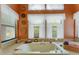Bright bathroom with soaking tub and ample natural light at 625 Fayette S Dr, Safety Harbor, FL 34695