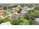 The neighborhood showcases manicured lawns, mature trees, and an adjacent golf course creating an inviting community at 9346 Southern Belle Dr, Weeki Wachee, FL 34613