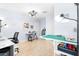 Bonus room with tile floors; perfect for crafts, hobbies or a home office; with bright lighting at 100 18Th Nw St, Ruskin, FL 33570