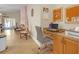 Functional office space with built-in desk and natural lighting at 1022 Chandler Snowden Ct, Ruskin, FL 33570