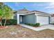 Well-maintained single-story home featuring a two-car garage, tidy landscaping, and a welcoming entrance at 1408 Birchstone Ave, Brandon, FL 33511