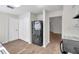 Spacious kitchen featuring hardwood floors and modern appliances at 1408 Birchstone Ave, Brandon, FL 33511