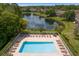 Enjoy the community pool with tiled deck and lots of lounge chairs for relaxing at 18939 Duquesne Dr, Tampa, FL 33647