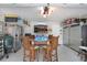Inside a well-organized garage space used as an extra room at 1934 Samantha Ln, Valrico, FL 33594