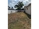 A backyard with a white fence at 2026 Aaron Pl, Clearwater, FL 33760