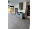 Outdoor kitchen area with a grill and countertop at 2026 Aaron Pl, Clearwater, FL 33760
