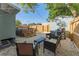 Backyard with a jacuzzi, grill, and seating area, perfect for relaxing at 2035 29Th N Ave, St Petersburg, FL 33713