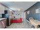 Efficient living space featuring a kitchen, dining, and living area in one open concept at 2035 29Th N Ave, St Petersburg, FL 33713