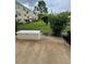 View of the backyard and lawn area of the property in the community at 2360 Irish Ln # 16, Clearwater, FL 33763